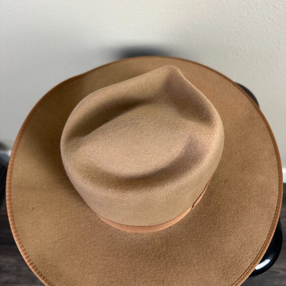 Lack of Color Womens Wool Hat Quiet Luxury Minimalist Boho Chic Camel Brown - Picture 7 of 9